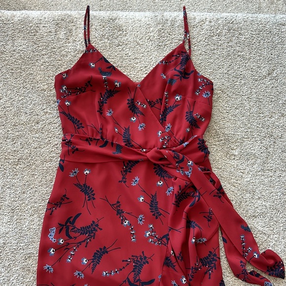 J. Crew Drapey Ruffle Faux Wrap Dress - Picture 4 of 10